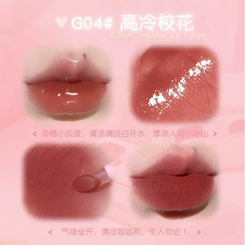 GOGOTALES Cloud Sensation Duo Lip Cream (4 Colors)