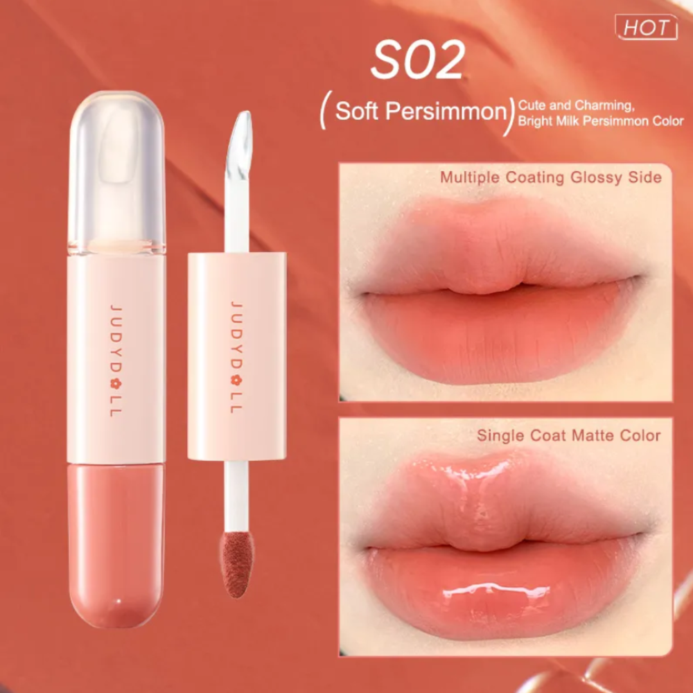 JUDYDOLL Duo Lip Gloss (8 Colors)