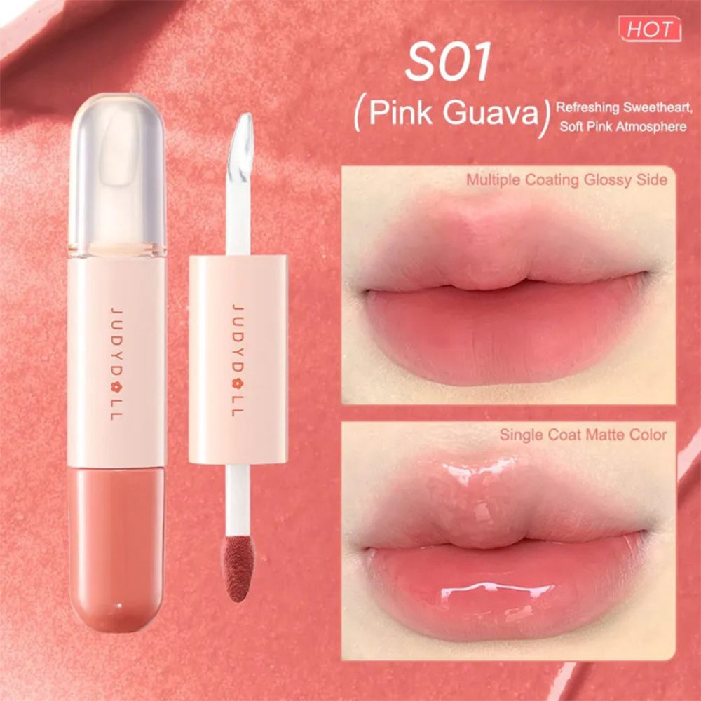 JUDYDOLL Duo Lip Gloss (8 Colors)