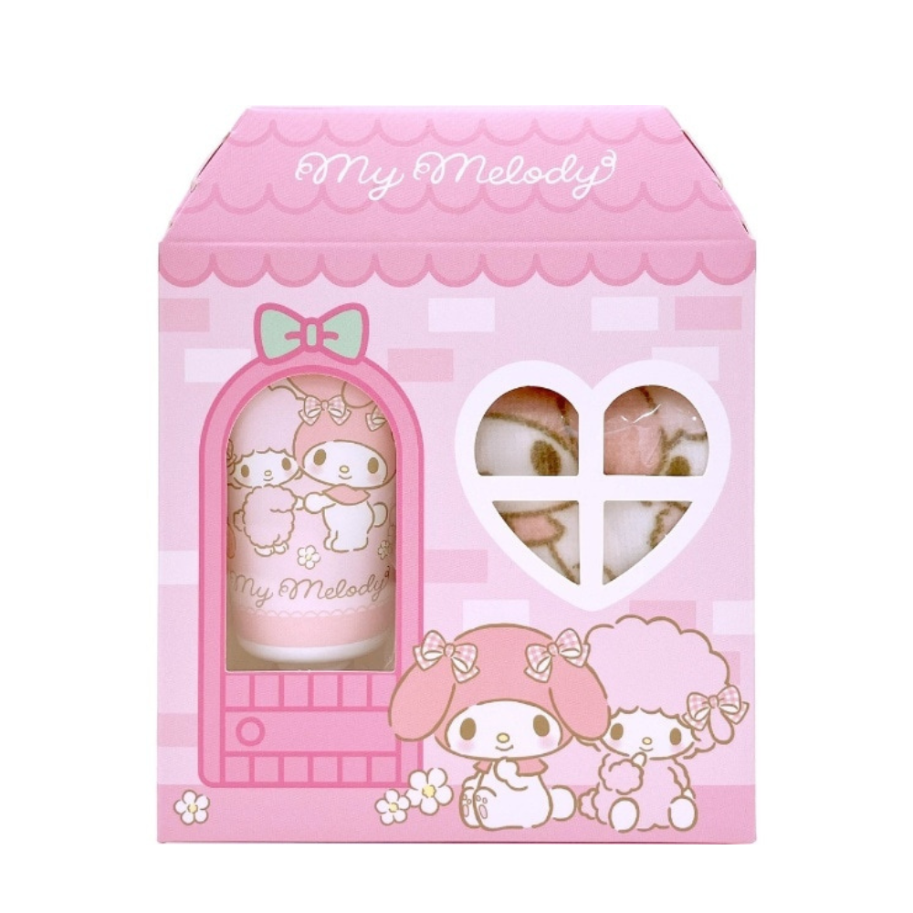 SHOBIDO Sanrio Characters Hand Cream & Towel Set