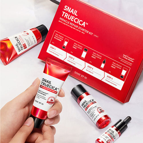 SOME BY MI Snail Truecica Miracle Repair Starter Kit Cosme Hut kbeauty Korean Skincare Australia